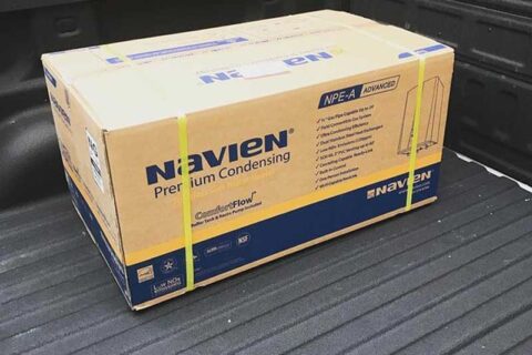 A New packed Navien Tankless Waterheater