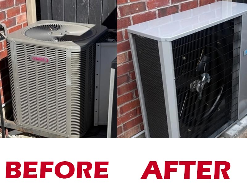 before and after of air conditioning units before and after of air conditioning units
