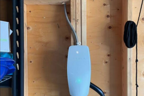 EV Charging in the garage
