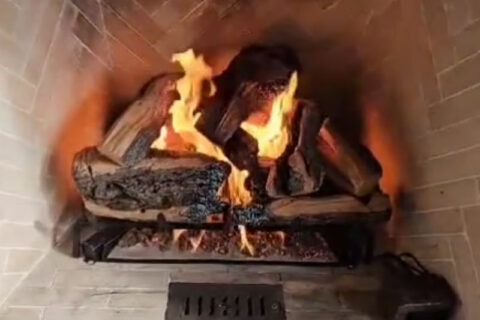 gas fireplace
