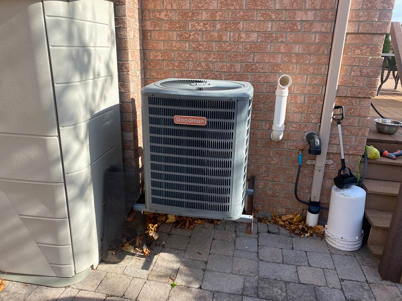 heat pump outside the house heat pump outside the house
