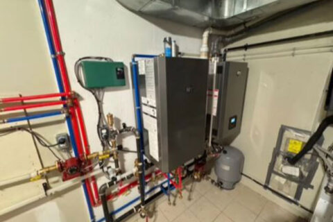 A HAVC System in the Basement
