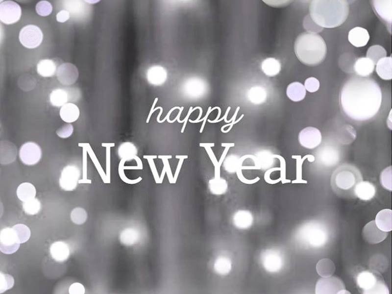 Happy new year banner