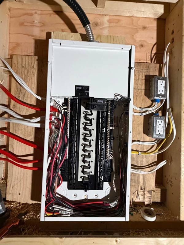 Opened Circuit box