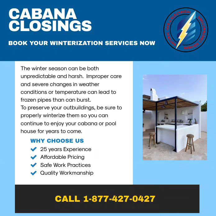 Cabana Closing info banner