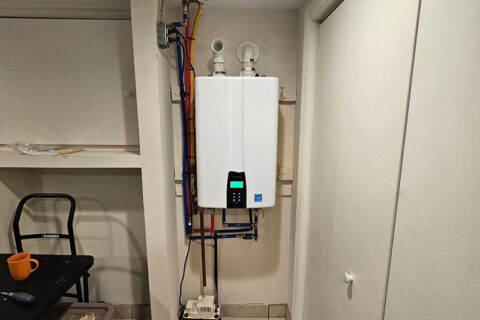 A Furnace in the basement