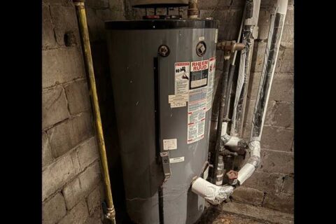 A Furnace in the basement